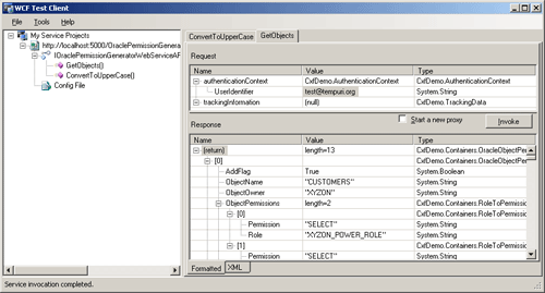 WCF Test Client